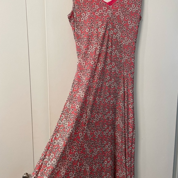 Michael Michael Kors Nicolette Mesh Midi Dress Size Sm - Picture 2 of 9